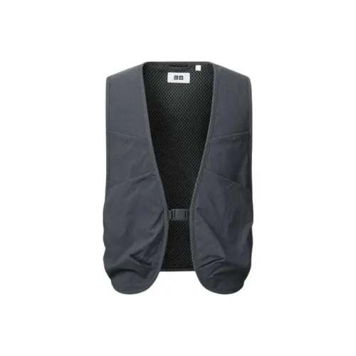 Uniqlo U Collection SS24 Жилет Мужской Темно-Серый