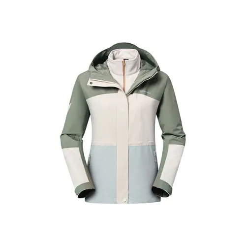 MERRELL Ветровка Женская Армейский Зеленый