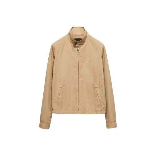 PRADA Куртки и Пальто Мужской Бежевый