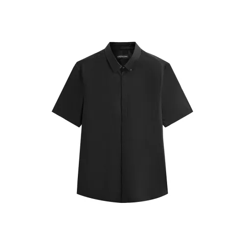 PEACEBIRD MEN Рубашка Мужская Черная 1