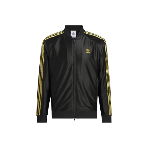 Adidas Originals SST Черный Золотой Мужские Куртки