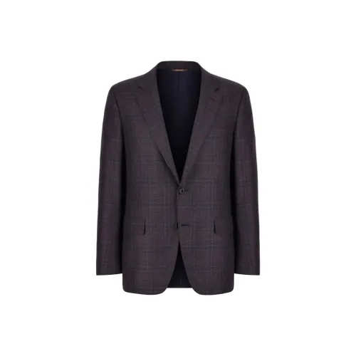 Canali FW24 Бизнес-костюм Пальто Мужской Фуксия