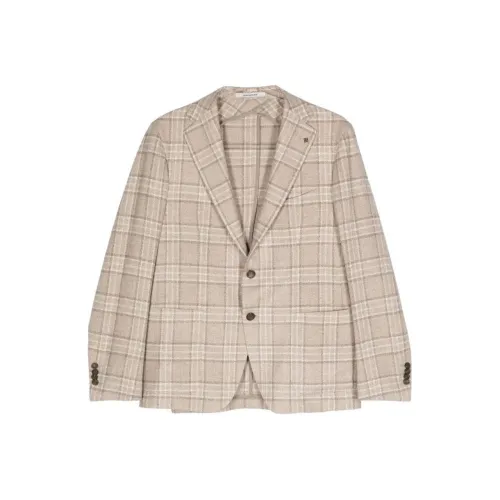 Tagliatore Бизнес-костюм Пальто Мужской Светлый Бежевый