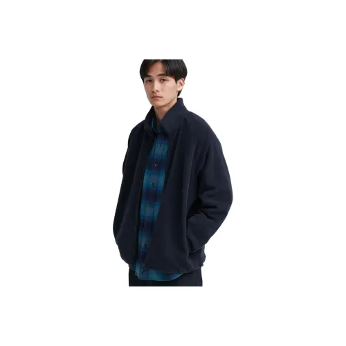 UNIQLO Темно-синие унисекс куртки