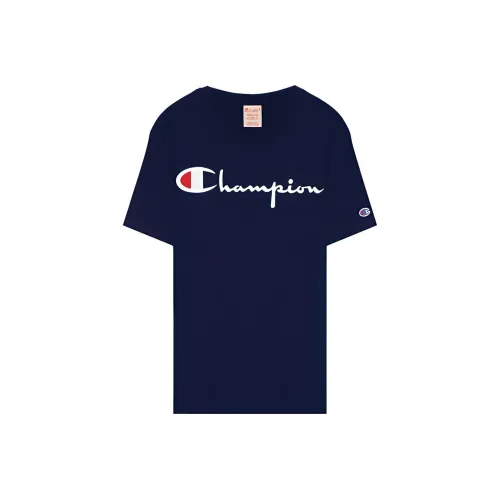 Champion Синий Мужской T-Рубашки