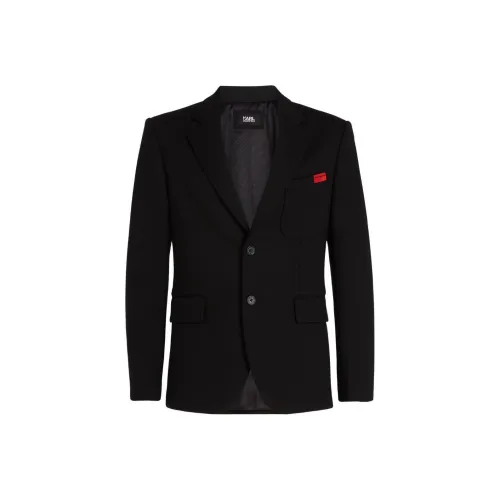 Karl Lagerfeld Бизнес-костюм Куртка Мужская Черная