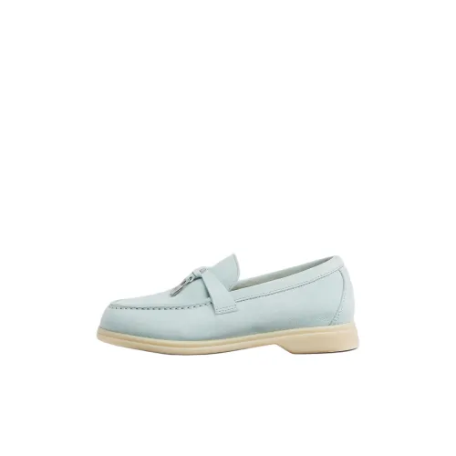 Loro Piana Summer Charms Walk Детская повседневная обувь Низкий топ Небесно-голубой Kids