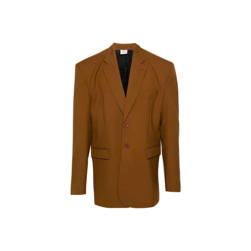 Vetements SS24 Бизнес Костюм Унисекс Верблюжий Коричневый