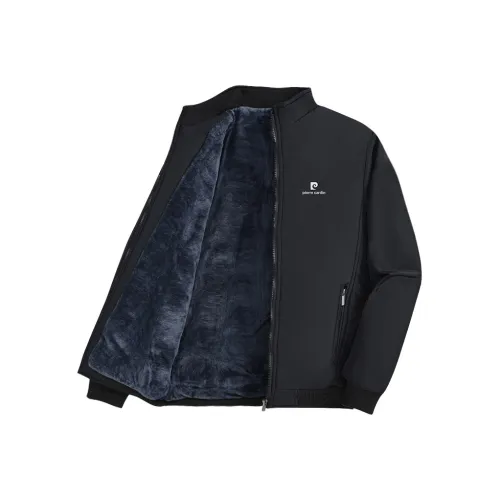 PIERRE CARDIN Хлопковый пуховик Мужской Черный