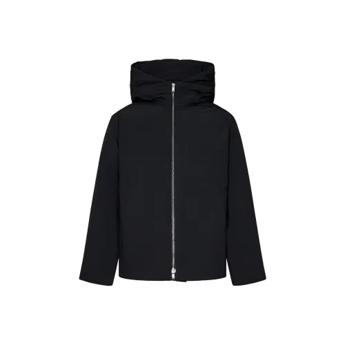 JIL SANDER Мужские черные куртки