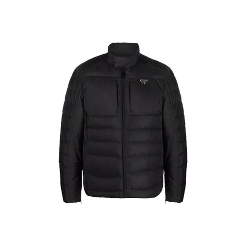 PRADA Мужские черные пуховики