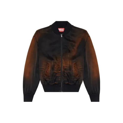 DIESEL Куртки Пальто Унисекс Черный Коричневый