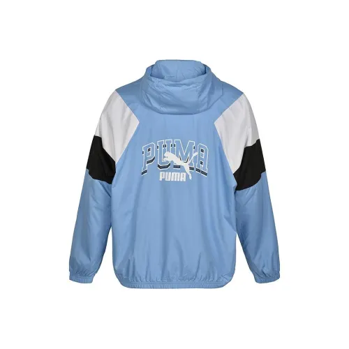 PUMA Blue Men's Jackets PUMA Синий Мужские Куртки