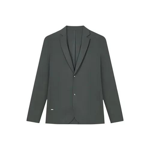 FILA Бизнес-костюм мужской военный серый зеленый