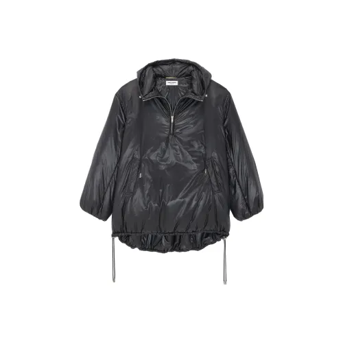 SAINT LAURENT FW23 Куртки и пальто Мужской Черный