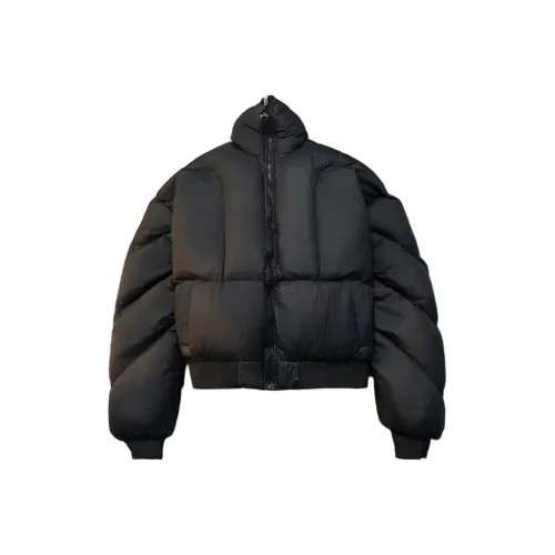 JUNGLE PANDA Хлопковый пуховик Унисекс Черный