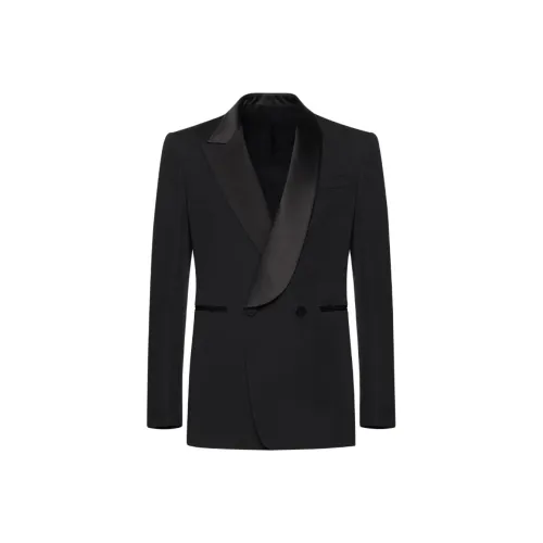 Alexander McQueen Черные Мужские Деловые Костюмы