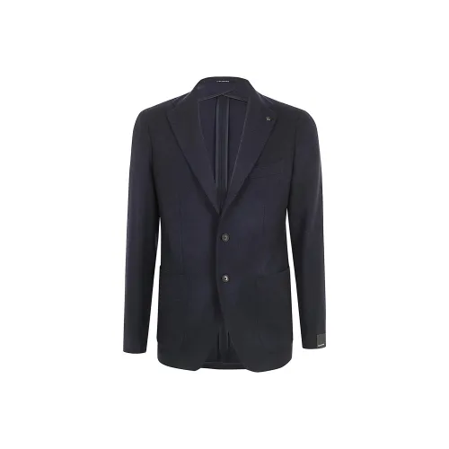 Tagliatore Бизнес-костюм Пальто Мужской Синий