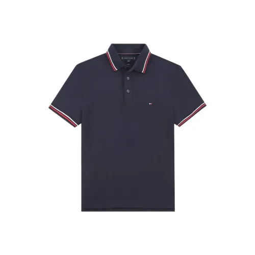 Tommy Hilfiger Polo Мужское Темно-синий