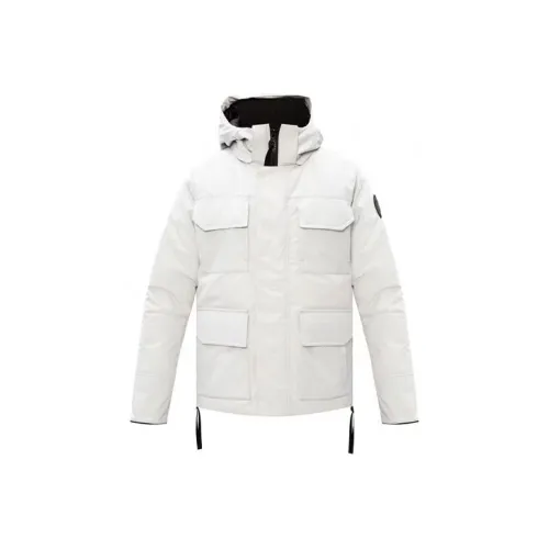 Canada Goose Пуховик Зимний Мужской Beichen Белый