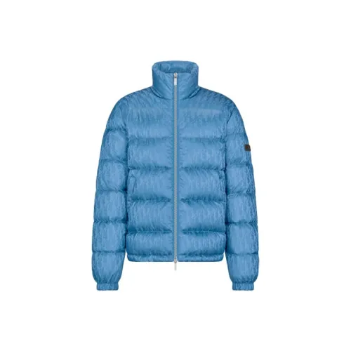 DIOR SS22 Пуховик Мужской Синий