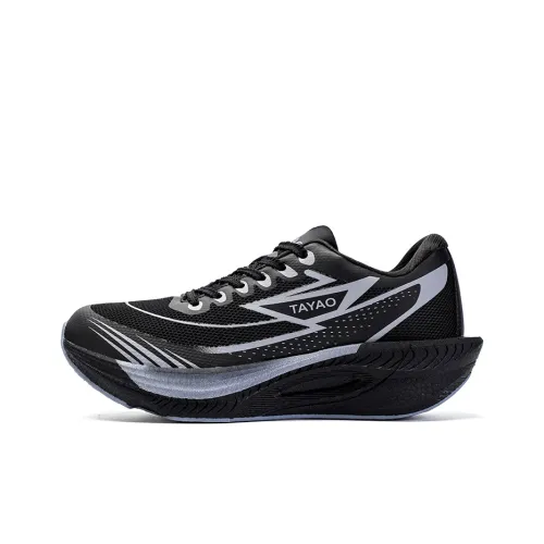 TAYAO Беговые кроссовки Low Top Черные Унисекс