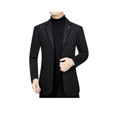 FIRS Черный Мужской Деловой Костюм