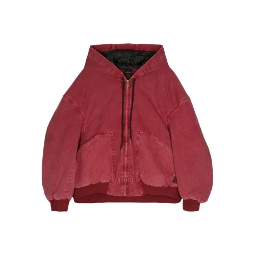 R13 FW23 Denim Jacket Men's Dark Pink