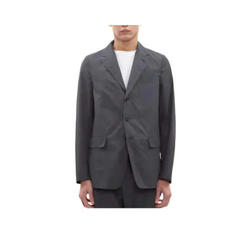 LA GARCONNE SS24 Бизнес-костюм Пальто Мужской Антрацитовый Серый