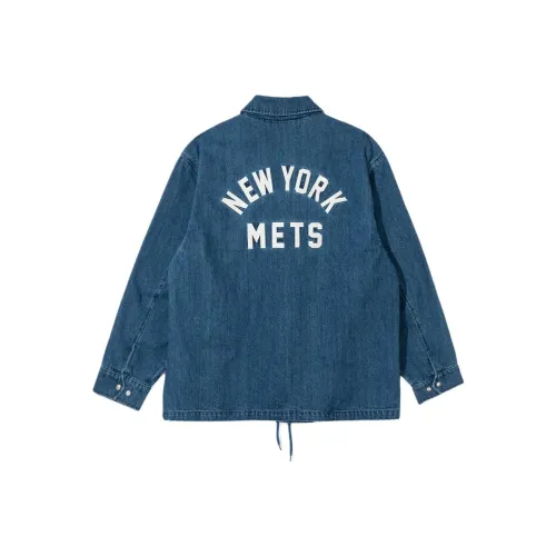 New Era Синий Мужской Джинсовые Куртки