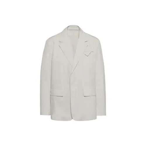 PRADA Бизнес-костюм Пальто Мужской Мел Белый