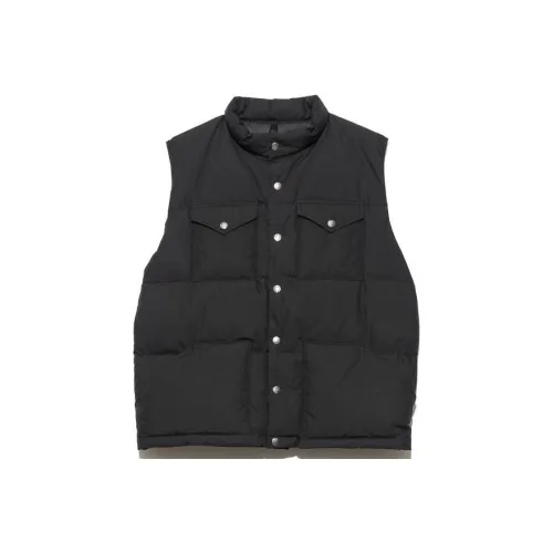 THE NORTH FACE PURPLE LABEL Мужские черные жилеты