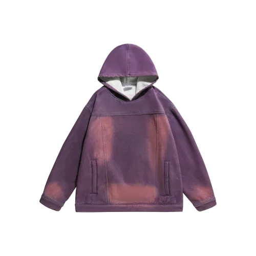 JCUI Denim Jacket Unisex Indigo Purple JCUI Деним Куртка Унисекс Индиго Фиолетовый