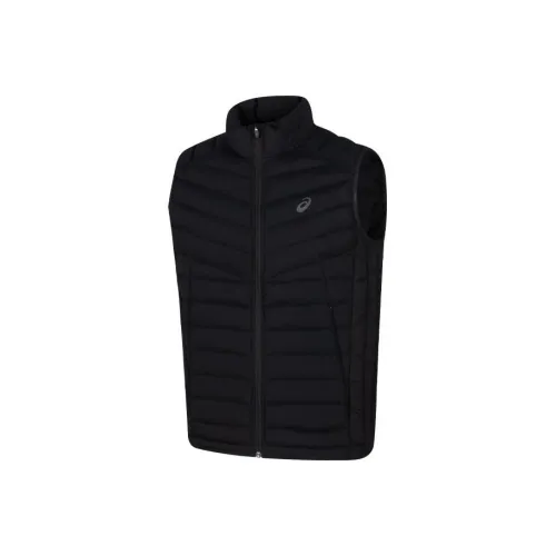 ASICS Dry Тренировки Тонкий Черный Мужской Пуховый жилет
