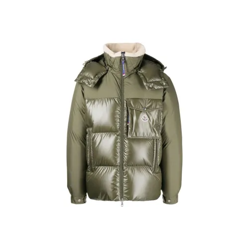 Moncler FW22 Пуховик Мужской Зеленый