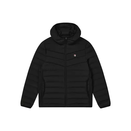 FILA Глубокий Черный Мужской Пуховик