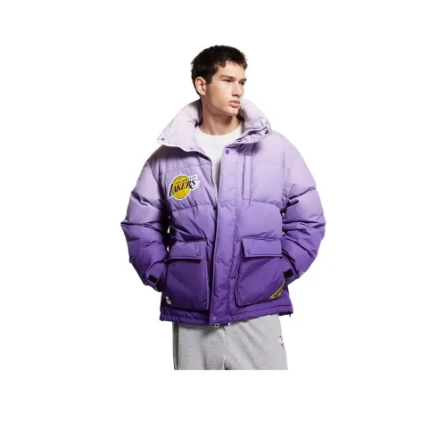 JACK JONES· X NBA Down Jacket Unisex Light Purple