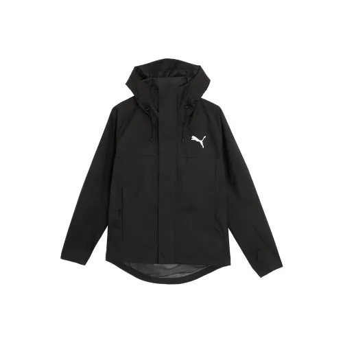 PUMA Мужские ветровки черного цвета