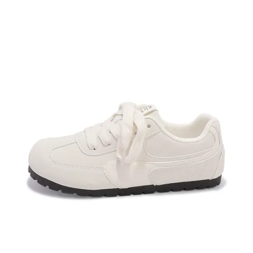 JIONGSEN Устойчивость к истиранию противоскользящее покрытие низкий топ повседневная обувь женский бежевый