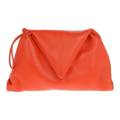 Bottega Veneta Кожа Конверт Сумка Клатч Женская Красная