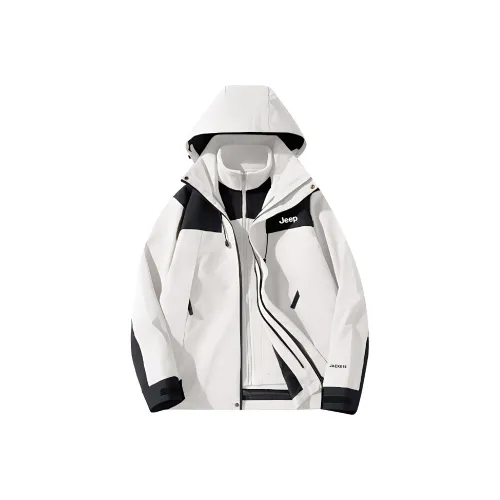 Jeep Водонепроницаемый Ветрозащитный Дышащий Устойчивый к истиранию Термическая ветровка Унисекс