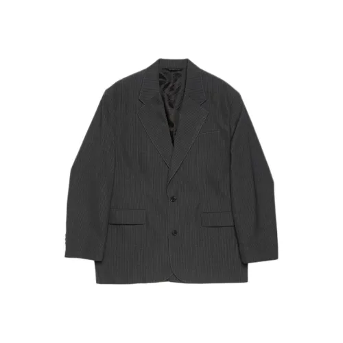 Acne Studios 2024 Осенне-зимняя коллекция FW24 Бизнес-костюм Мужской Угольный Серый