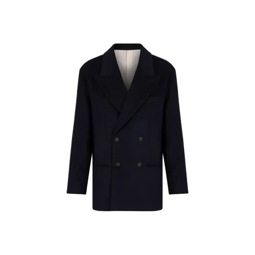 EMPORIO ARMANI Бизнес-костюм Куртка Мужская Морской Синий