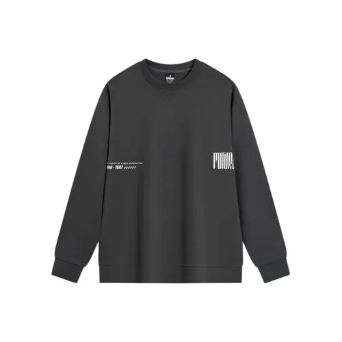 XTEP Свитшот Мужской Сумка-полумесяц Серый