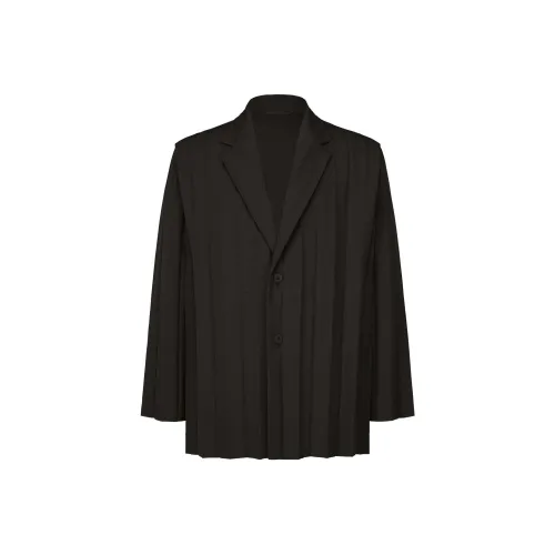 Homme Plissé Issey Miyake FW24 Куртка Мужская Черная