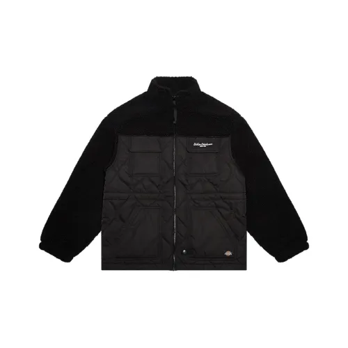 Dickies Хлопковый пуховик унисекс черного цвета