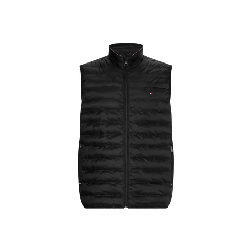 Tommy Hilfiger Packable Insulated Recycled Vest Men's Black Томми Хилфигер Упаковка Утеплённый Переработанный Жилет Мужской Чёрный