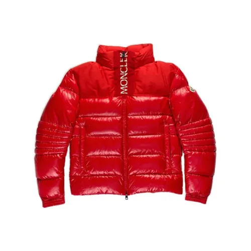Moncler Красный Мужской Пуховик