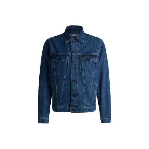 Hugo Boss Denim Jacket Men's Blue