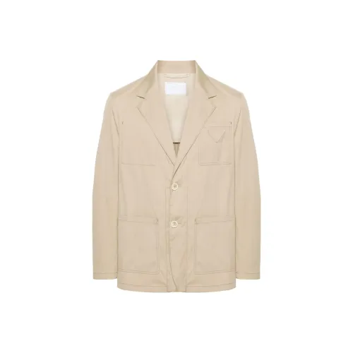 PRADA Бизнес-костюм мужской бежевый